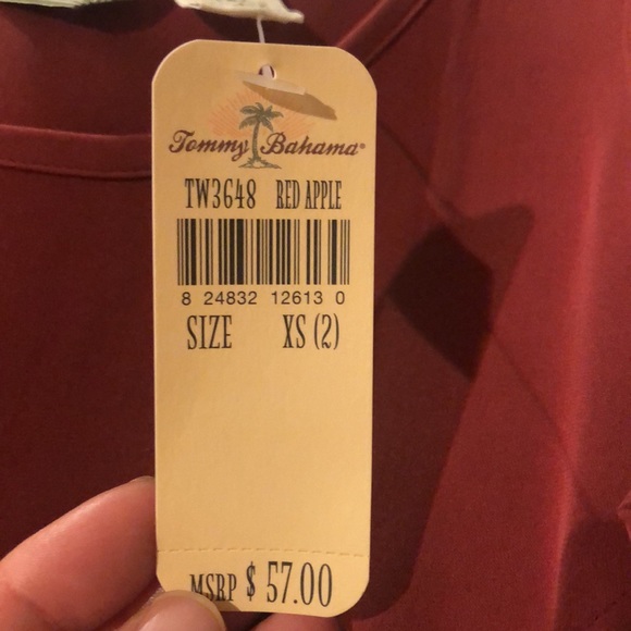 Tommy Bahama silk tank top size XS (2) - Picture 4 of 4